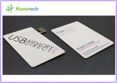 フル カラーのロゴの印刷のクレジット カード USB の記憶装置/名刺 USB のフラッシュ ドライブ