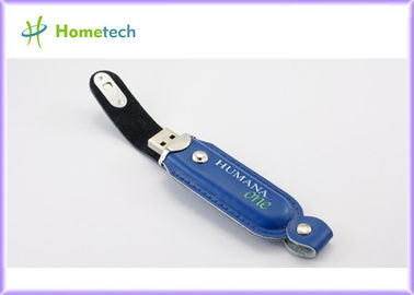 創造的な旋回装置の革 USB のフラッシュ ディスク 2GB/USB の貯蔵ディスク ペン