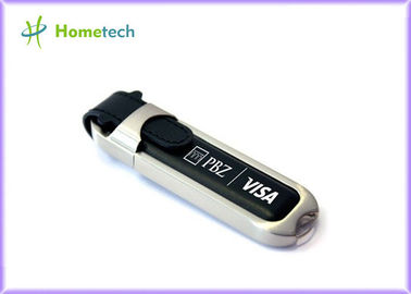高容量 8GB の革 USB のフラッシュ ディスク、記憶棒の親指ドライブ