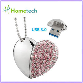 USB 3.0の32GBネックレスの水晶中心USBのフラッシュ ドライブ