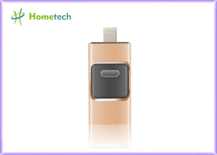 IOS/アンドロイドのアルミ合金材料が付いているI-の容易なドライブのための携帯電話USBのフラッシュ ドライブ