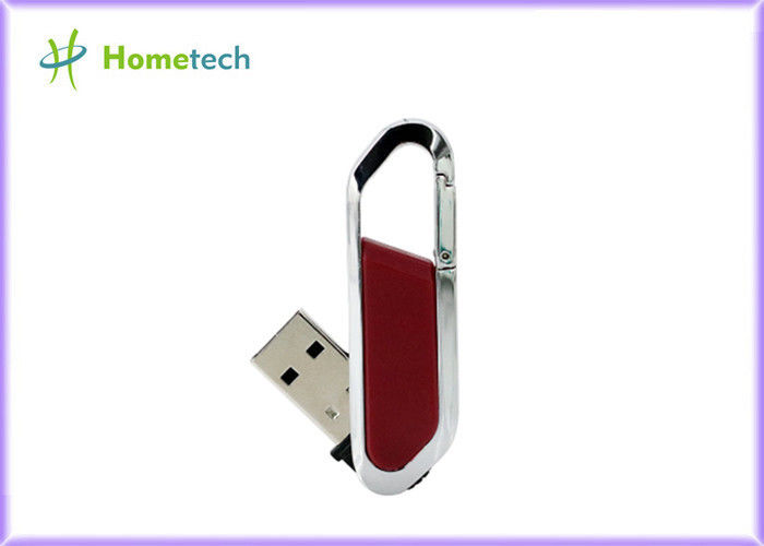 高速革USBのフラッシュ ディスク64gb/FCC RoHSの標準のUSB 2.0のペン ドライブ4gb