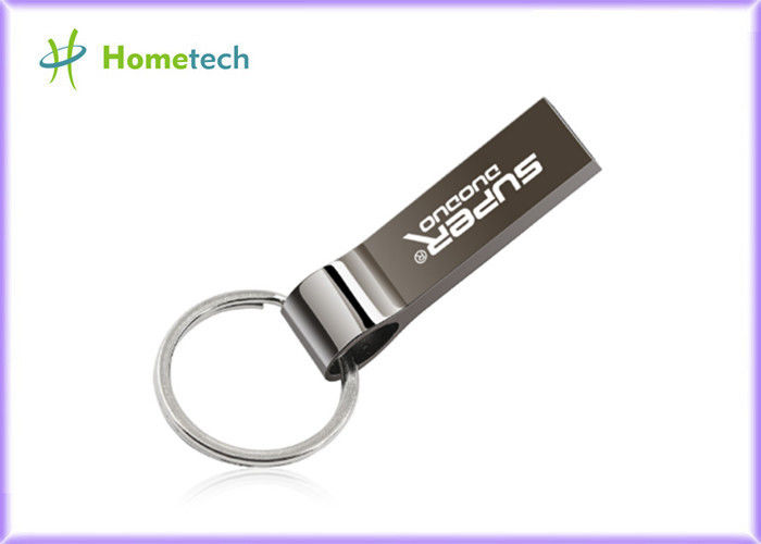 主Chianの形の金属USBの記憶棒32GB 64GB 128GBの銀色を手早くめくって下さい