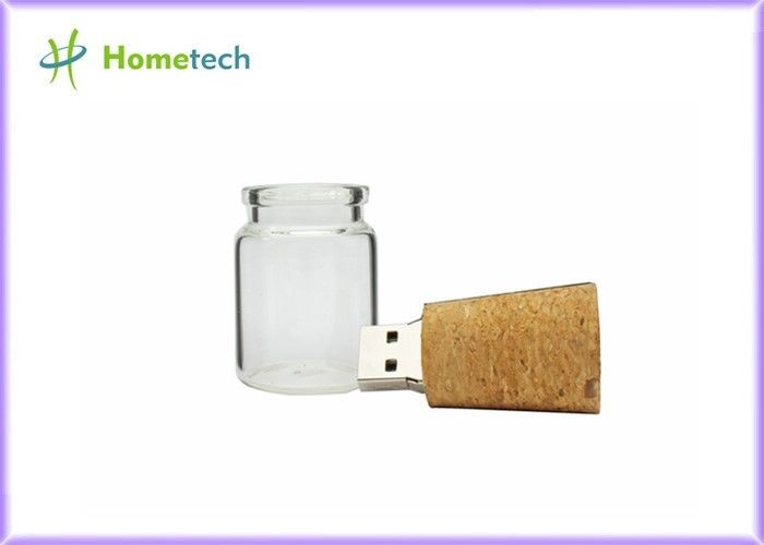 瓶ガラス結婚のサービス品4GB 8GBのための木USBのフラッシュ ドライブ2.0
