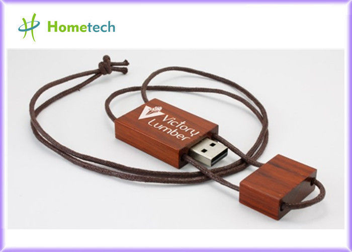 広告宣伝小型木 USB のフラッシュ ドライブ、レーザープリンターによる印刷のロゴ USB のフラッシュ ドライブ 1GB/2GB USB