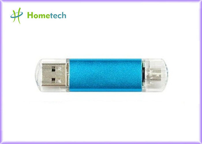 2GB 高速 OTG の携帯電話 USB のフラッシュ ドライブ U ディスク青、10MB/s
