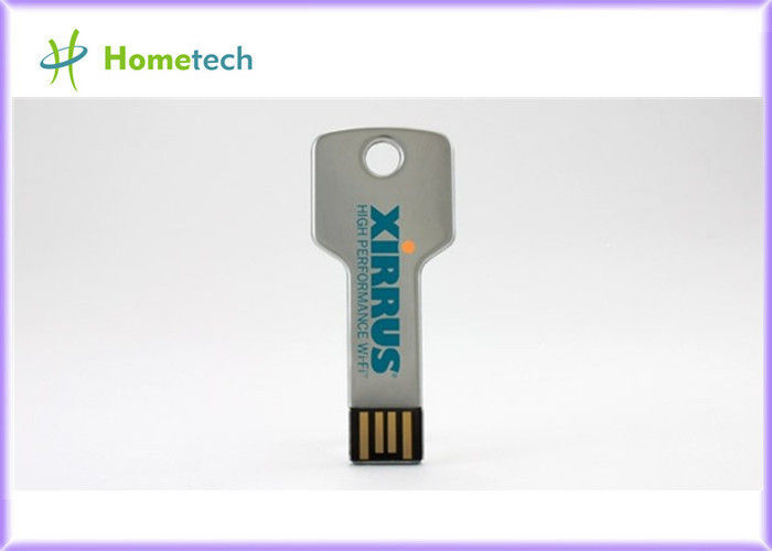ロゴの印刷を用いる熱い販売 1GB USB の金属のキーの親指ドライブ