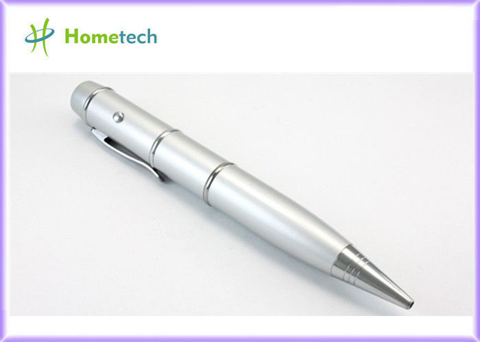 レーザーのポインター、カスタマイズされたロゴのペンusbのフラッシュ ドライブが付いているギフトusbのペン ドライブが付いているUSBのペン