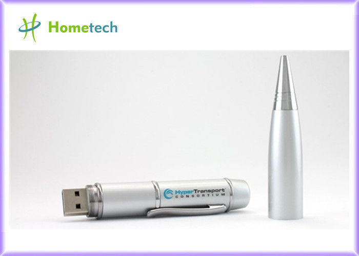 128MB、2GB、4GB の 16GB 銀製 USB のフラッシュのペンはレーザーのペンが付いている USB 2.0 を運転します