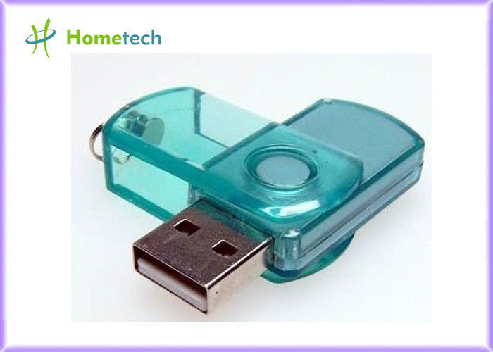 透明なプラスチックねじれ USB の棒、バルク Windows Vista のフラッシュ ドライブ