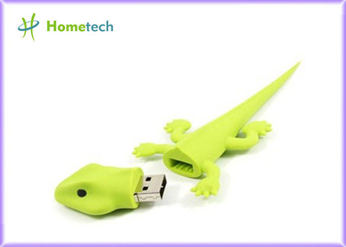 3D 学生のための動物の青い漫画 USB のフラッシュ ドライブ 1GB は、カスタマイズします