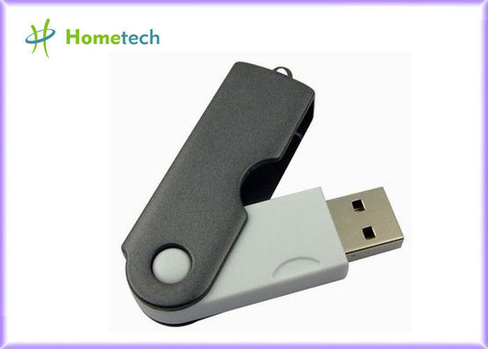 プラスチックねじれ USB の棒のロゴのシルクスクリーン、ペン ドライブ メモリ・カード