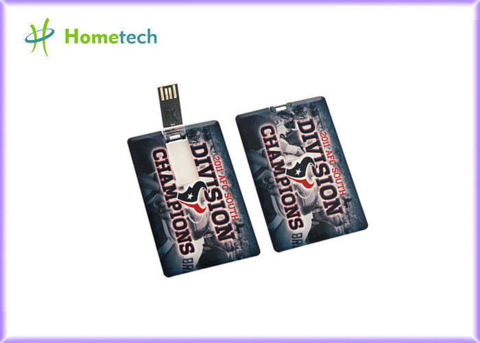注文のロゴの個人化なるプラスチック クレジット カード USB の記憶装置
