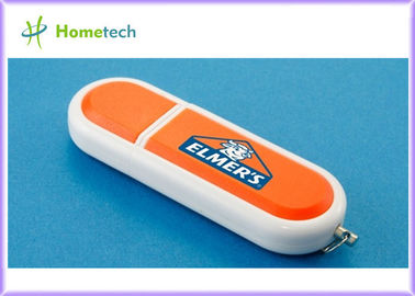 家のためのオレンジ プラスチック USB のフラッシュ ドライブ/Windows Vista のフラッシュ ドライブ