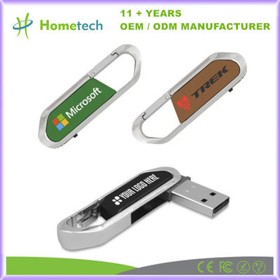 購入 高速折りたたみカービナー USB フラッシュドライブ 64GB から 1TB レザーペンドライブ 32GB ビジネスプロモーション オンライン製造