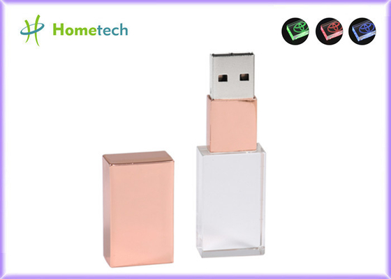 購入 高速USB2.0/3.0注文の形USBのフラッシュはビジネス ギフトのための昇進LED水晶USB抜け目がないドライブを運転する オンライン製造