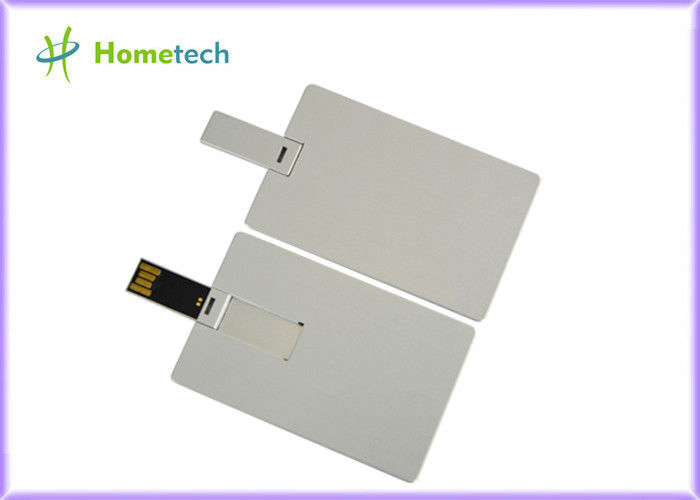 防水極度の細いクレジット カードUSBの記憶装置、金属USBのフラッシュ ドライブ