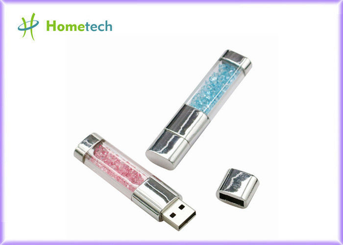 方法USB 2.0の抜け目がないペン ドライブ、水晶中心USBのフラッシュ ドライブ ダイヤモンドの記憶棒