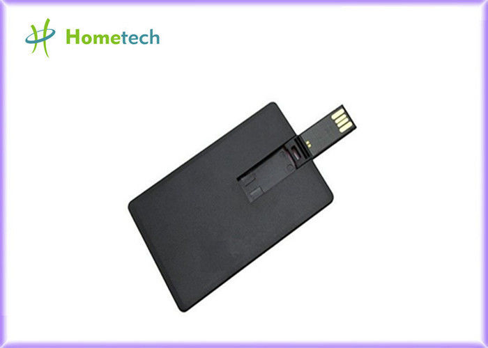 黒いプラスチック クレジット カード/カード注文のロゴのビジネス デザインUsbのフラッシュ ドライブ棒4GB 8GB 16GB 32GB
