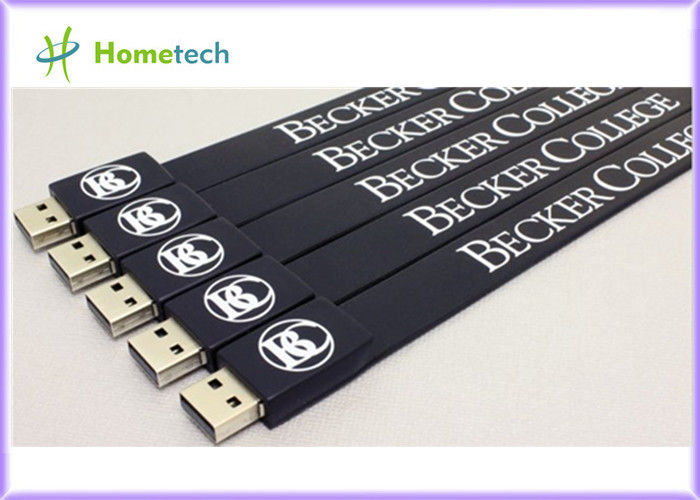 ピンクのケイ素のバンドUSBのフラッシュ ドライブ ケイ素のブレスレットUSBのフラッシュ・メモリ、多色USB 2.0のブレスレットの記憶棒