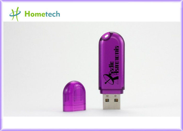 USBのフラッシュ・メモリ ドライブ折目のペンの青、ギフトのためのKeychainのプラスチックUSBのフラッシュ ドライブ