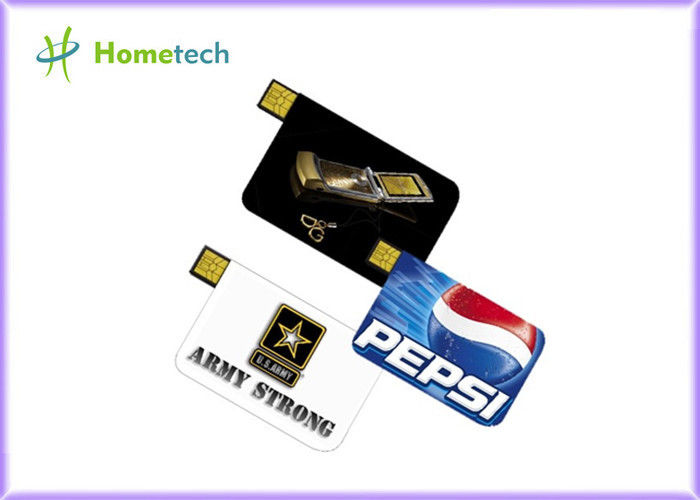カスタマイズされたロゴのクレジット カード USB の記憶装置の高容量 64GB