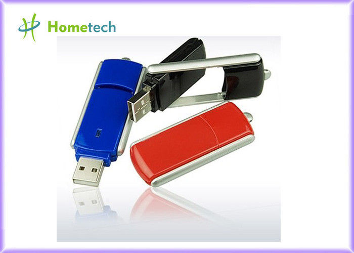 フリップ印刷されるプラスチックねじれ USB 習慣を記憶棒のペン ドライブは付けます