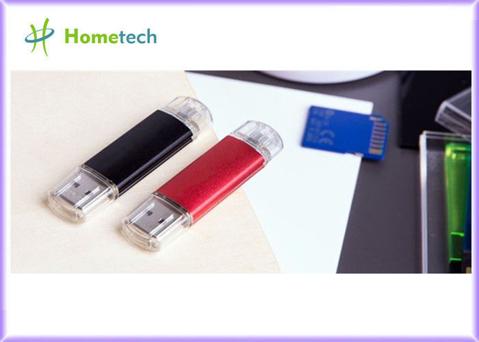 32GB スマートな電話携帯電話 USB のフラッシュ ドライブ マイクロ USB 2.0 ディスク