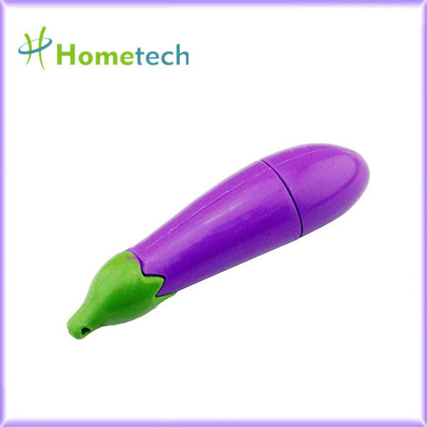 調査/個人的な毎日の使用のための紫色のナスUSBの親指ドライブ16G