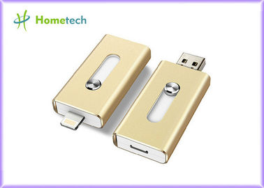 PC のためのアルミ合金のコンパクト 8GB USB ディスク iflash ドライブ携帯電話 OTG