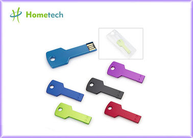 4GB 8GB のキー Usb の記憶棒レーザーのロゴの金属の任意容量