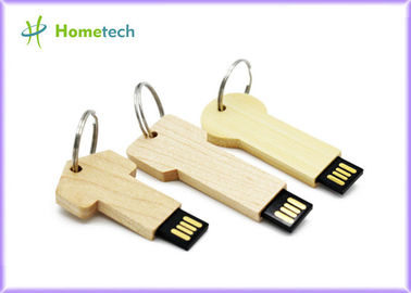 keychain高速Usbのフラッシュ ドライブは、個人化された木usbギフトを付けます