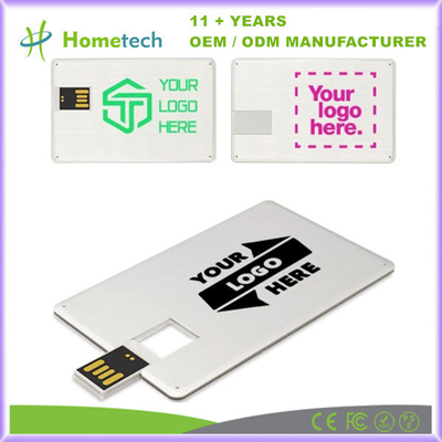 ストック ビジネス カード ロゴ印刷とOEM 付いた USB フラッシュ ドライブ 受け入れ