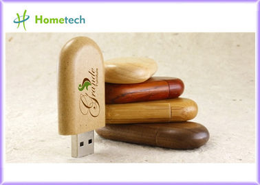 木 USB のフラッシュ ドライブ OEM のギフト木 USB は、あなた自身のロゴを木 USB ドライブと決め付けることができます