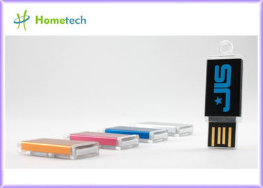 オフィスの文房具の長方形プラスチック USB のフラッシュ ドライブ 4GB 8GB、USB 2.0