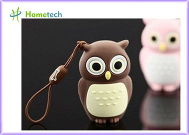 オフィス、家のための新型のロゴの印刷の漫画 USB のフラッシュ ドライブ 3D USB の動物の抜け目がないドライブ