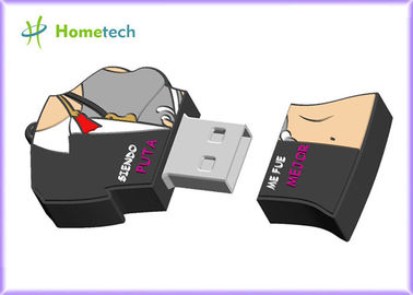 習慣ポリ塩化ビニールUSBのフラッシュ ドライブ4GB 8GB 16GB 32GB 64GB 128GB USB 2.0の記憶棒