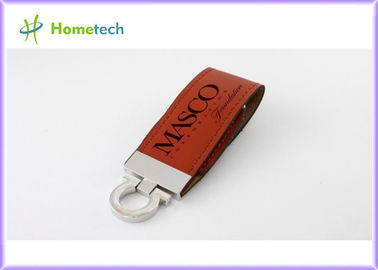 PU の革 USB のフラッシュ ディスク、ベルトのフラッシュ ドライブ