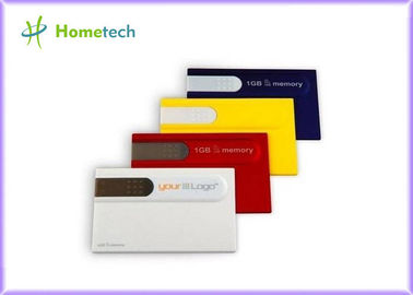 8GB 学校のためのプラスチック クレジット カード USB の記憶装置のファイル転送