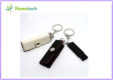 長方形学生のために個人化なる革 USB のフラッシュ ディスク USB 2.0