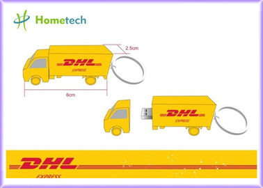 漫画の DHL のトラックは高速 USB の記憶 4GB/8GB の USB のフラッシュ ドライブをカスタマイズしました