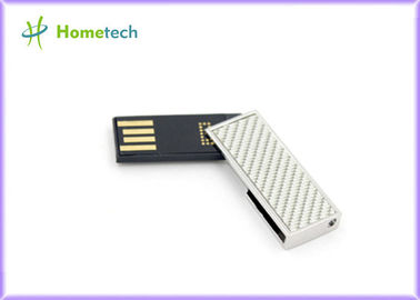 銀製の金属の親指は、ステンレス鋼の防水キーUsb 8GB/16GB/32GB運転します