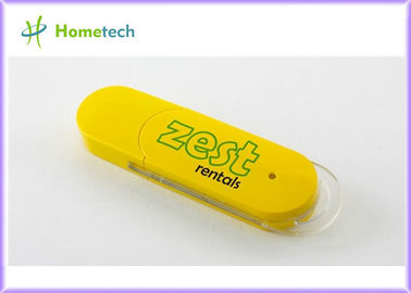 4GB 8GB USB 2.0 のプラスチック USB のフラッシュ ドライブ、長方形は抜け目がないドライブを刻みました