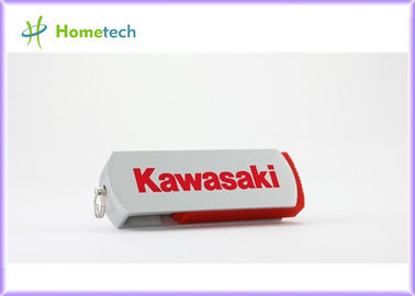 小型 4GB プラスチック USB のフラッシュ ドライブ、刻まれた記憶棒のペン ドライブ