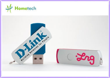 赤い長方形プラスチック USB のフラッシュ ドライブ USB 2.0 抜け目がないドライブ記憶ペン ディスク