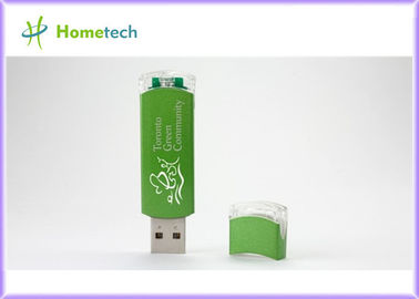OEM 個人化なる暗号化された抜け目がないドライブが付いているプラスチック USB のフラッシュ ドライブ 2.0