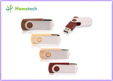 木USBのフラッシュのドライブによって個人化されるロゴの旋回装置4GB 8GB 16GB 32Gの記憶棒をねじって下さい